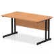 Rayleigh Cantilever 800mm Deep Straight Office Desk